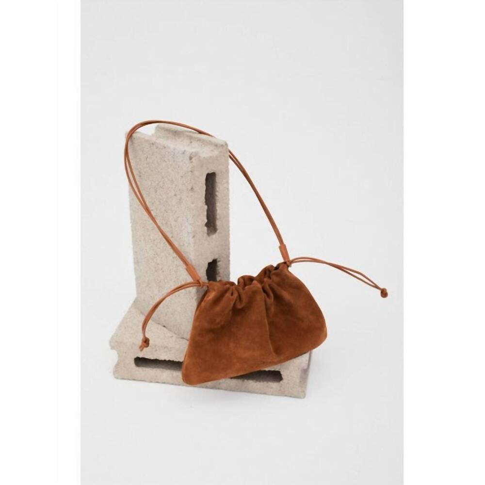 NEW MUS & BOMBON women's garbanza bag in camel